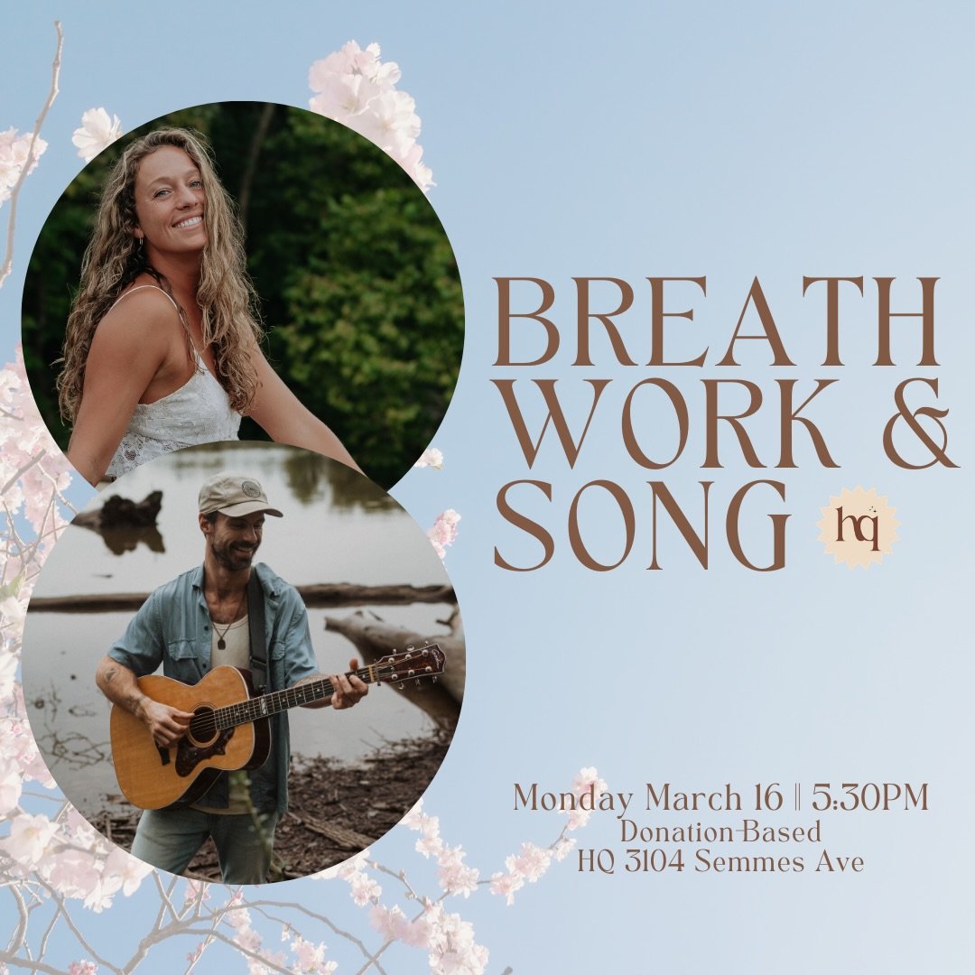 Spring is REAL. Spring is coming.🌻

Before we dive into the lush, vibrant frolic of spring🙌, there may still be a few loose ends from winter&hellip;a layer or two not completely shed. 

This space is for that. An evening to wrap up the deeper work 