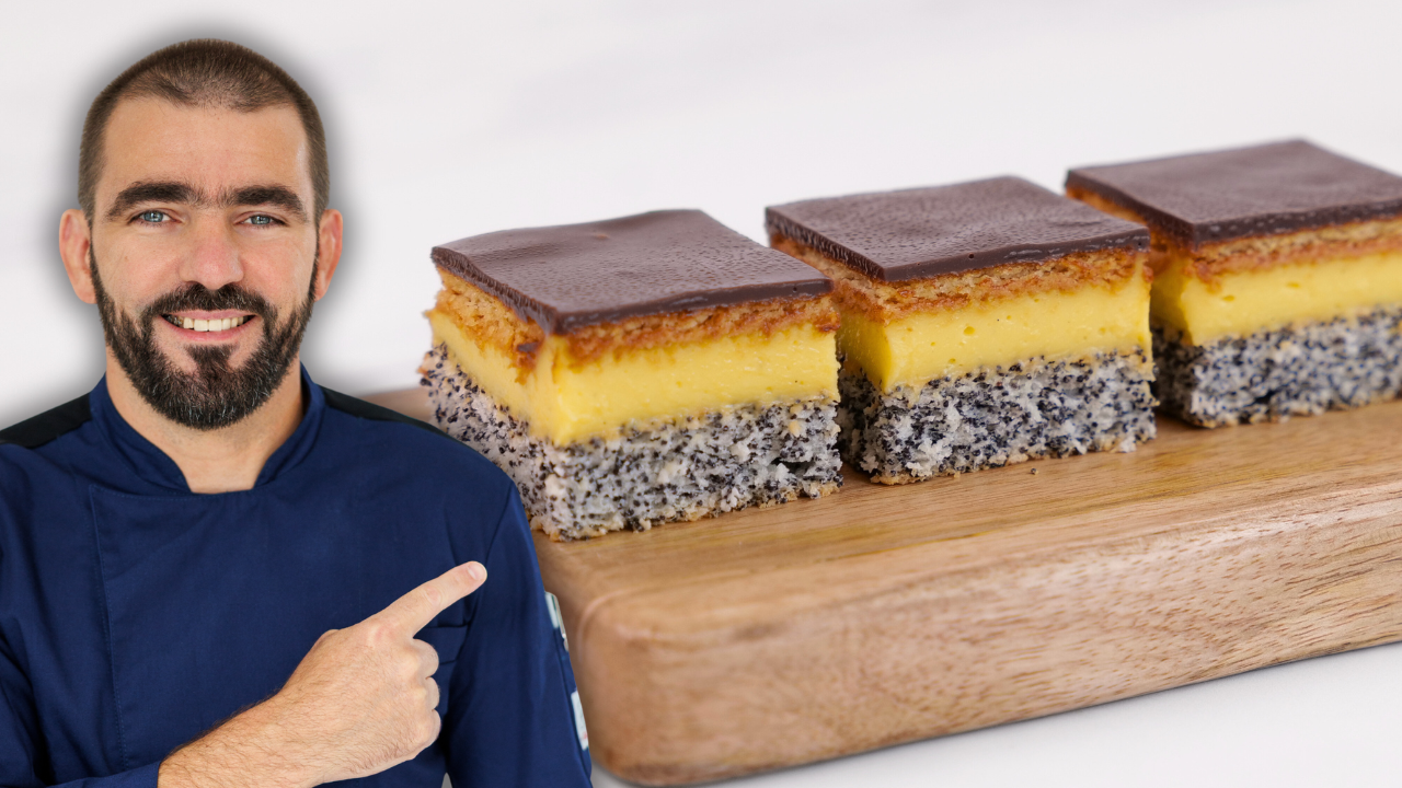 Tosca cake - Poppy seeds and Vanilla