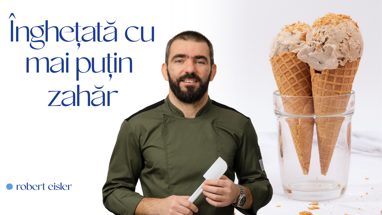 Inghetata cu mai putin zahar - banane si unt de arahide