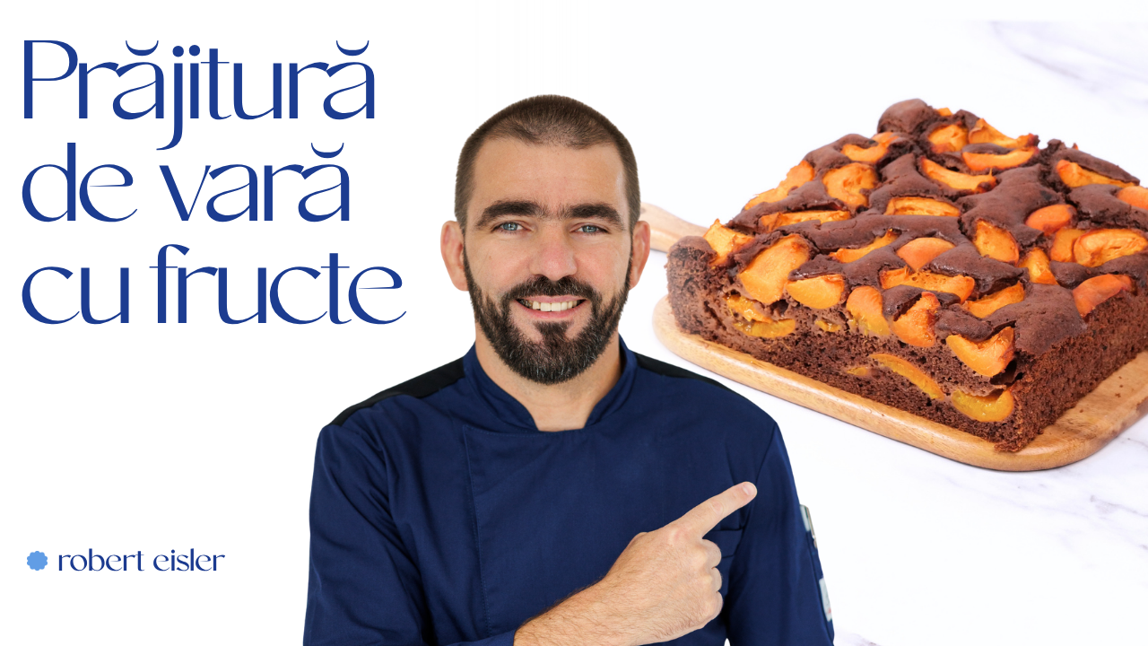 Prajitura de vara cu 1 kg de fructe