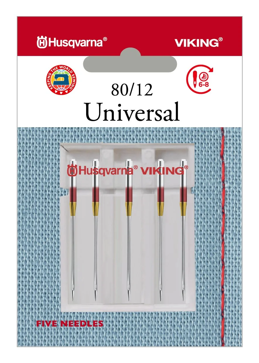 Husqvarna Viking Universal Needles 80/12 920537096 — Axholme Quilting