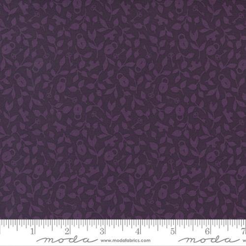 Moda Wild Meadow By Sweetfire Locks and Vines Prune 43135-17
