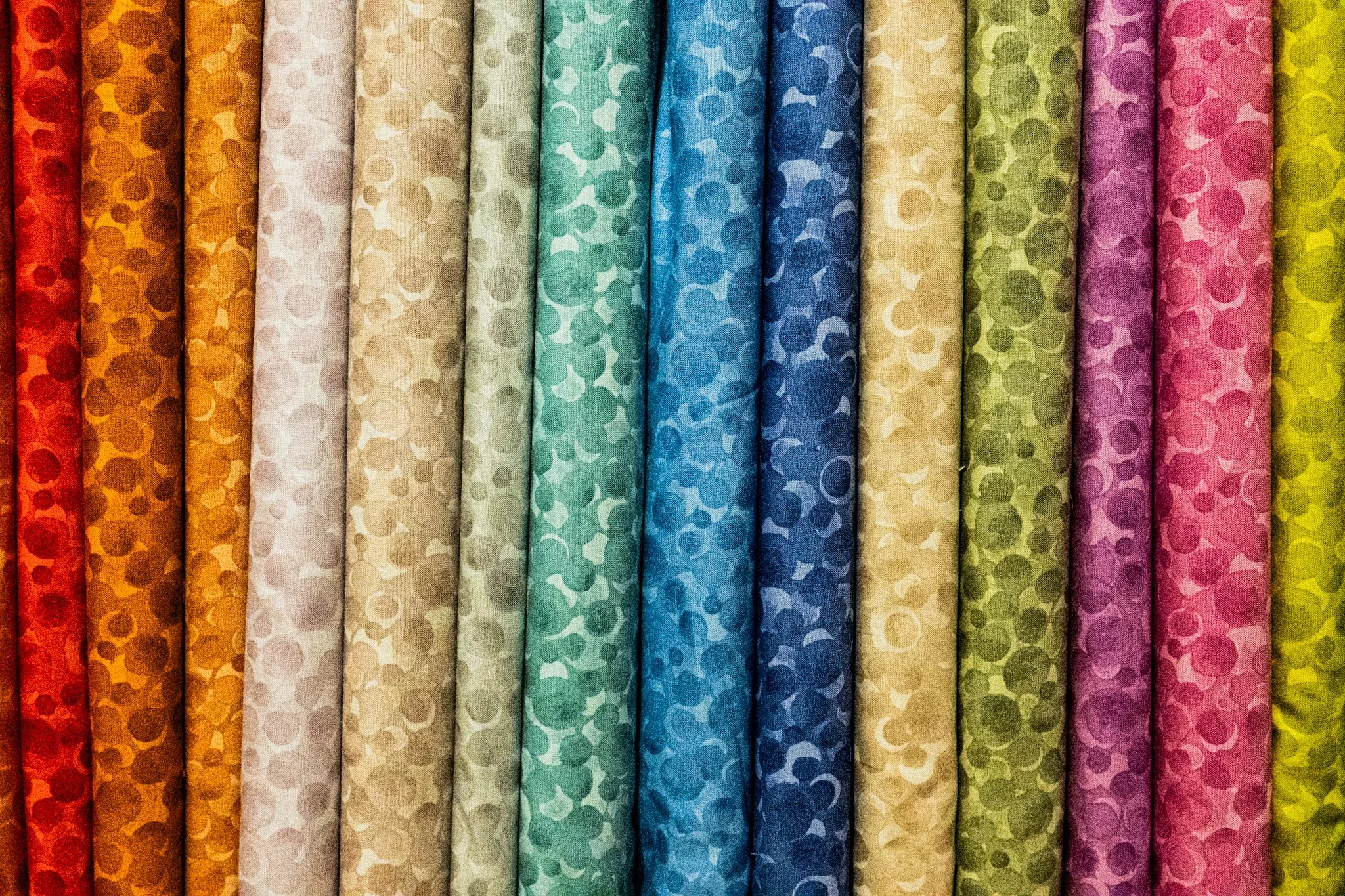 Hundreds of fabrics