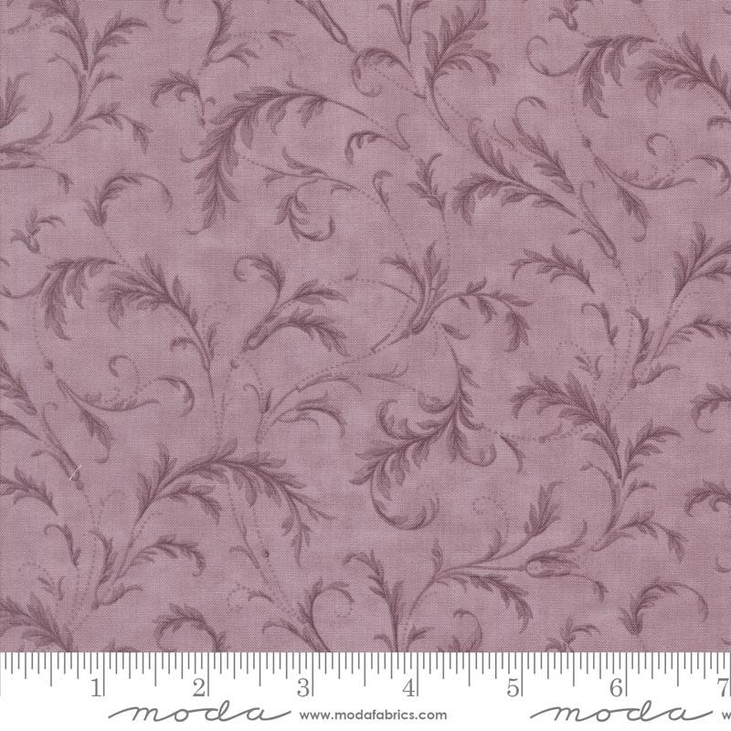 Moda 3 Sisters Favorites Vintage Linens Lavender Fields Flourishing Plaza Iris 44362-28