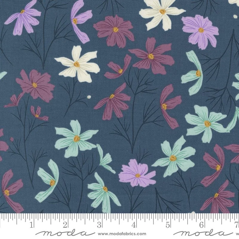 Moda Seaglass Summer By Sweetfire Road Indigo Sea 43180-13