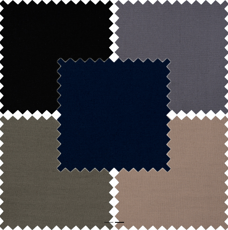 5 Fat Quarters Autumn Solids GTC161