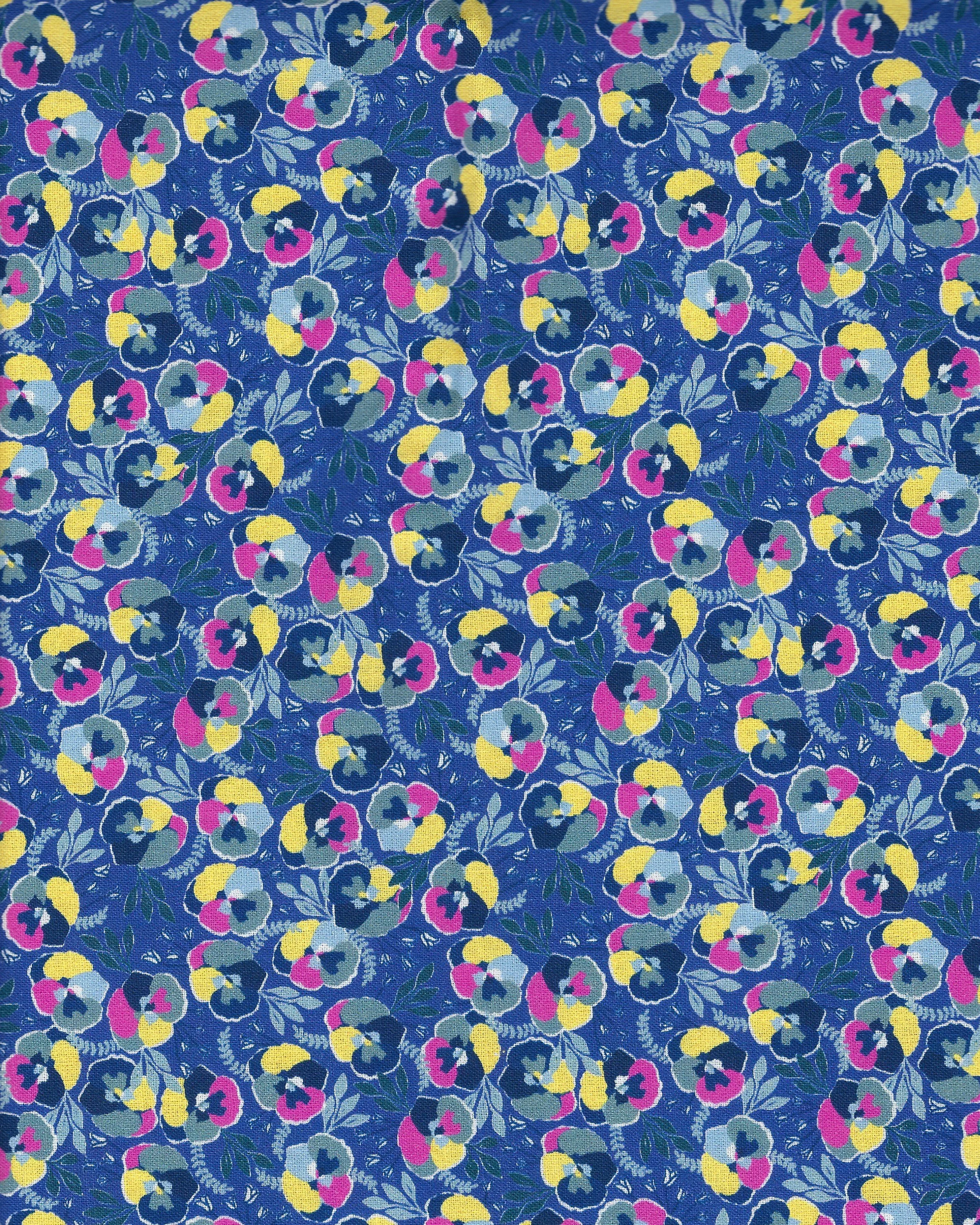 Craft Cotton Company Winter Pansy Pansy Parade 3577-05