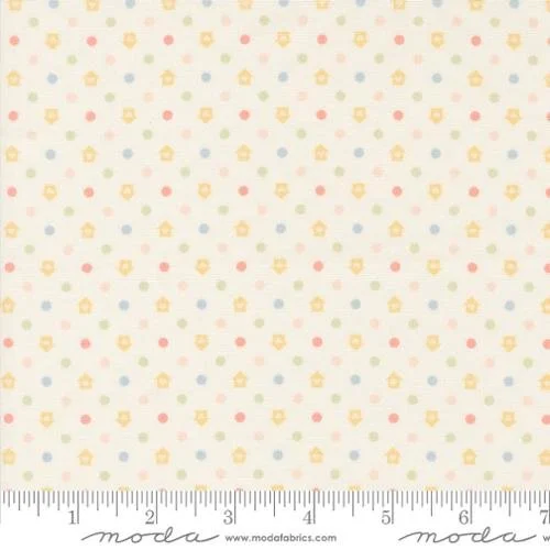 Moda Cottage Charm Porcelain Multi  By My Sew Quilty Life 31758-11