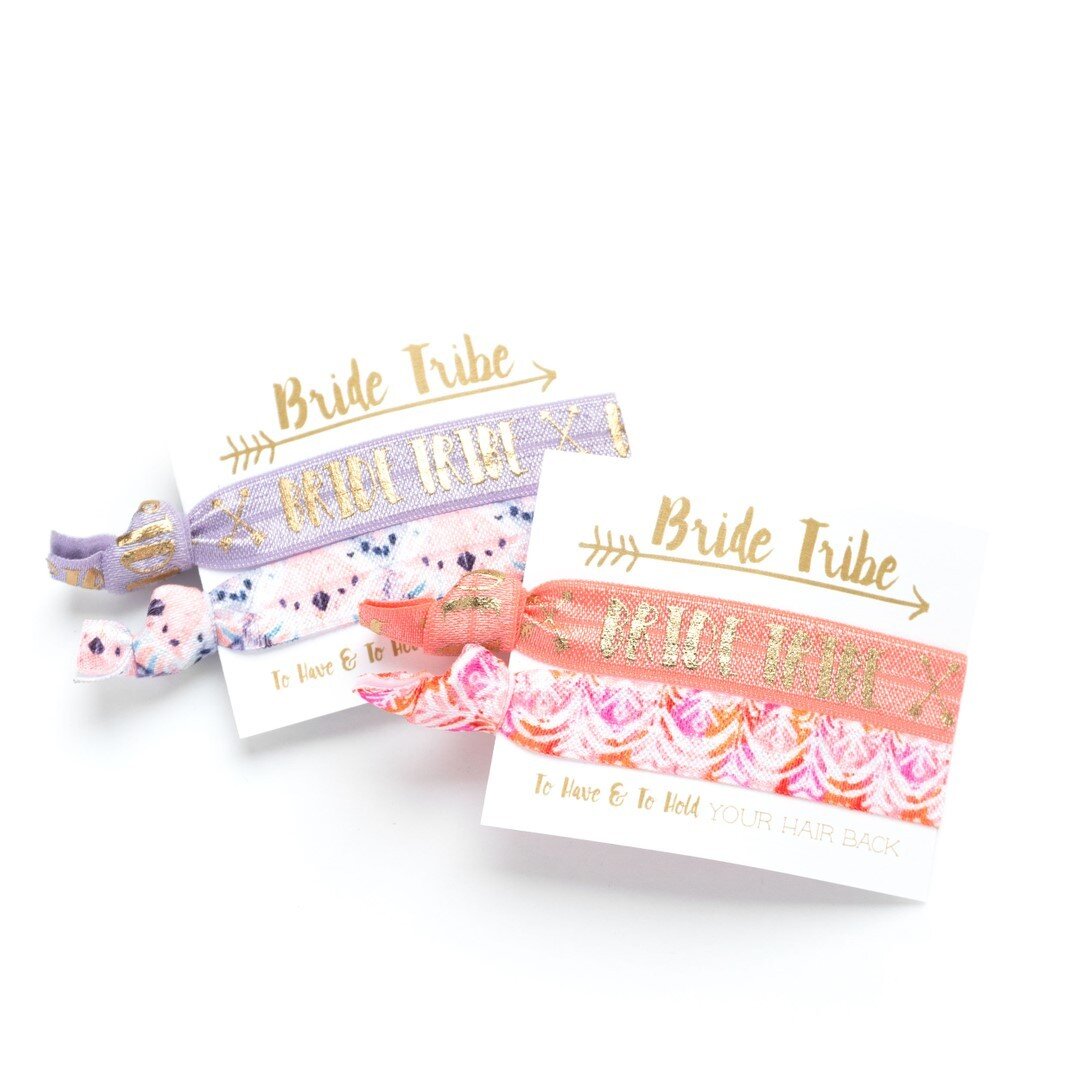 NEW Bohemian bachelorette hair tie sets! These sale sets are only $2 each, over 50% off regular priced favors 👏 ⠀⠀⠀⠀⠀⠀⠀⠀⠀
#bohobride #desertbachelorette
