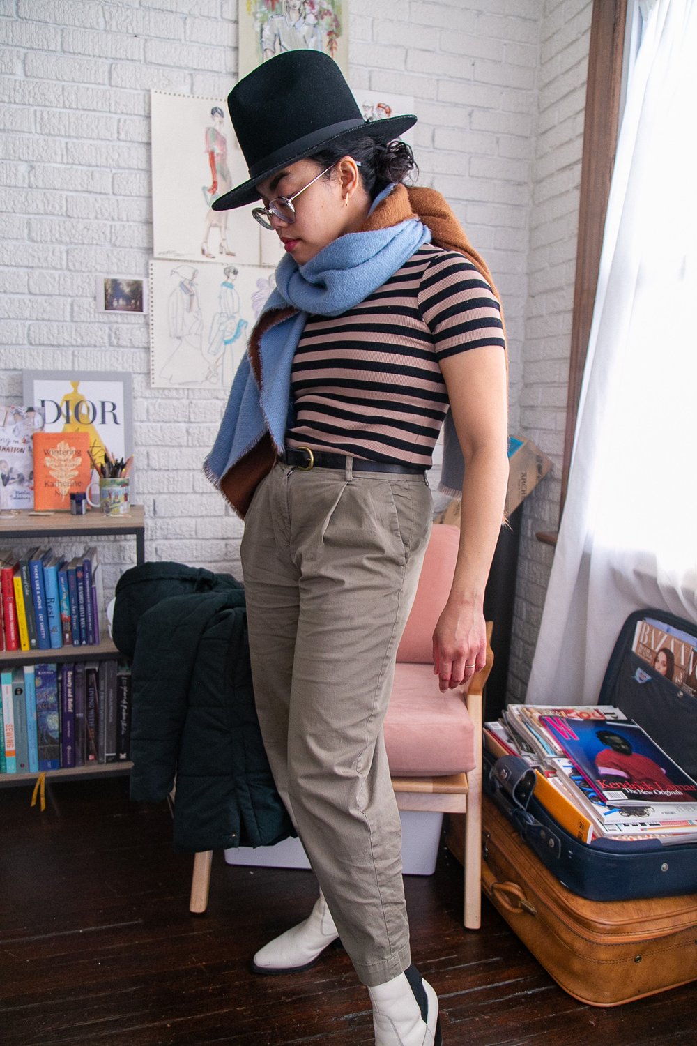A Lunch Date Outfit and a Multicultural Commentary on The Riza Magazine