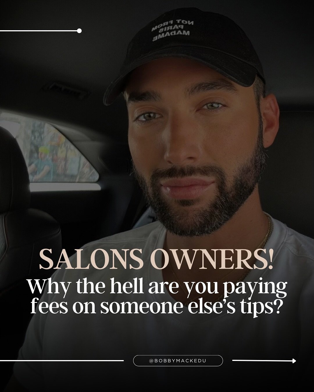 It&rsquo;s one thing to be generous and another to be naive.

You didn&rsquo;t earn the tip.

It doesn&rsquo;t grow your business.

So why are you paying the fees and not accounting for them?

These remedies still let clients say thank you
and stylis
