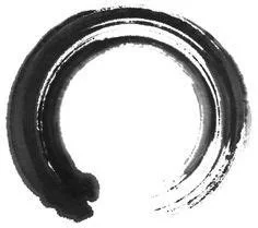 Calligraphy Zen circle