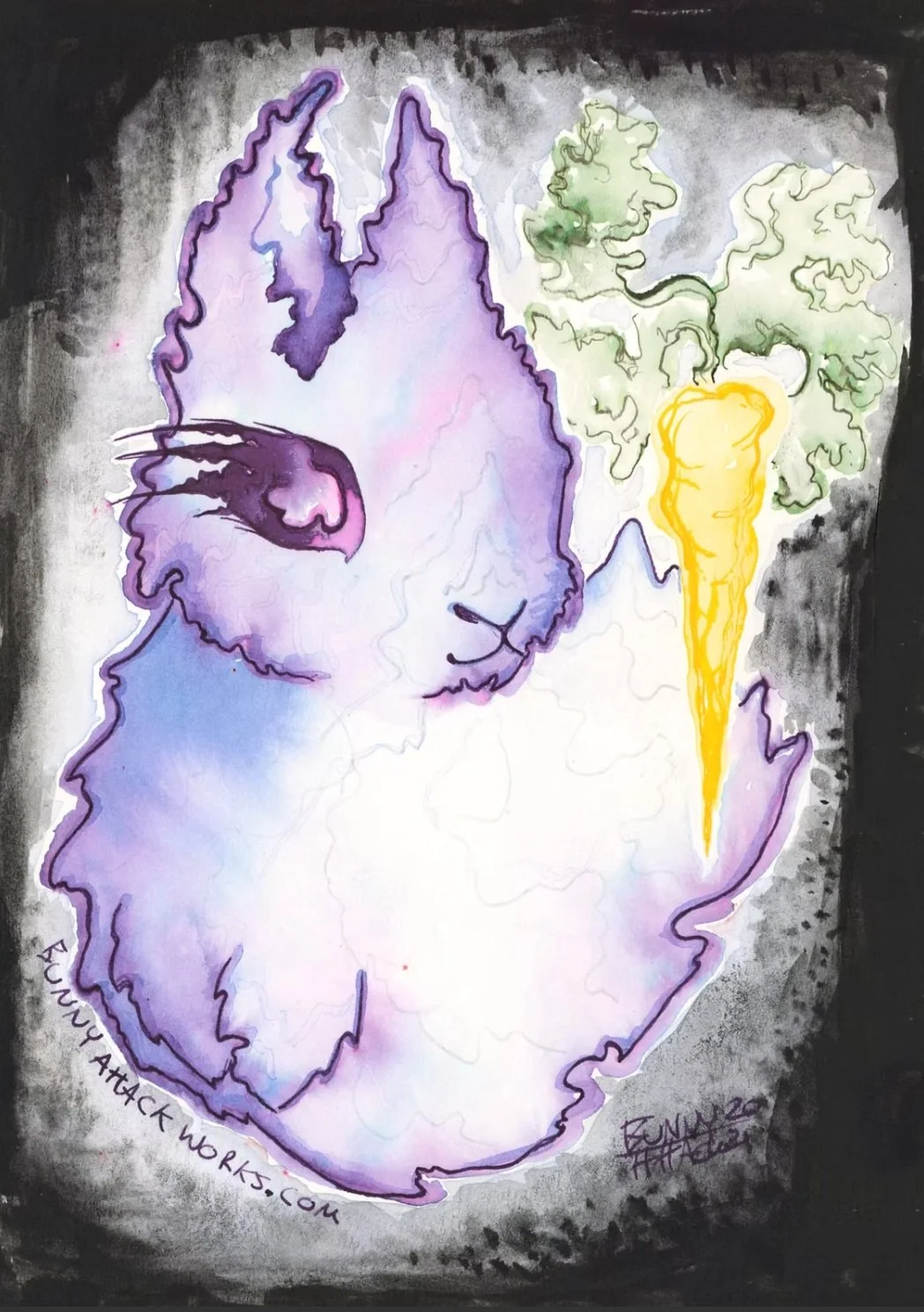 Bunny Attack Illustration