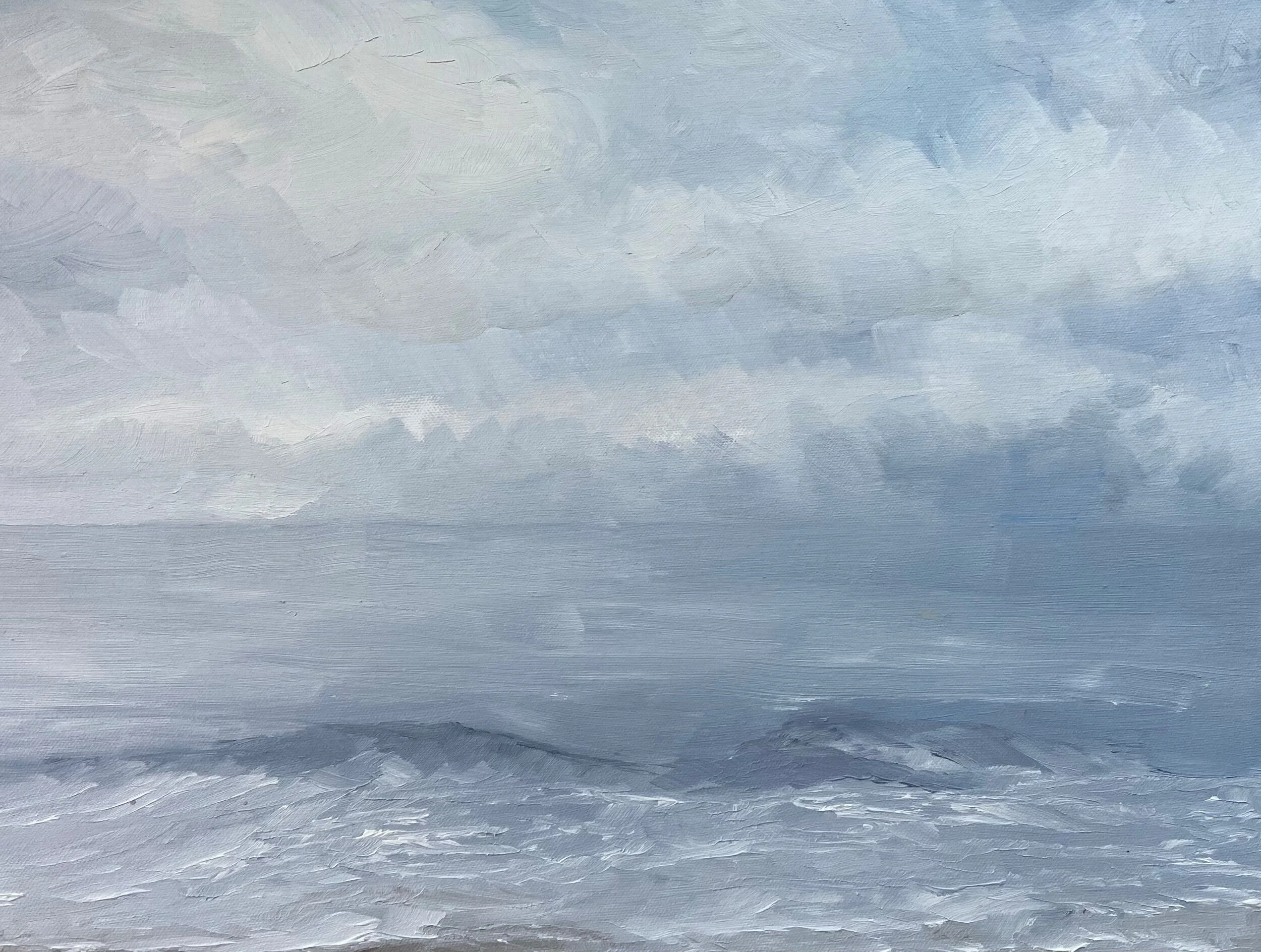 Rain on Compton Beach