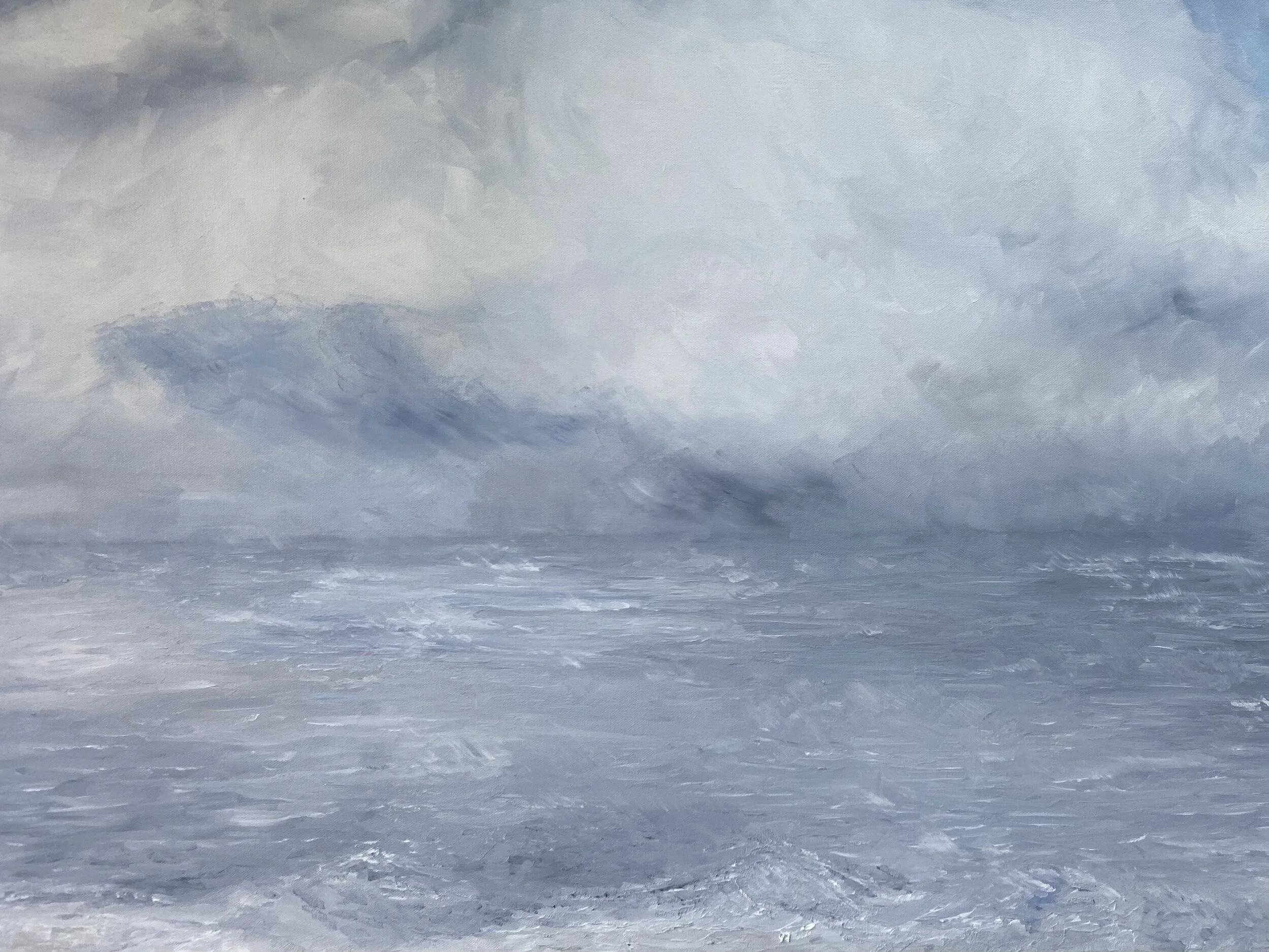 Rainclouds over the Sea