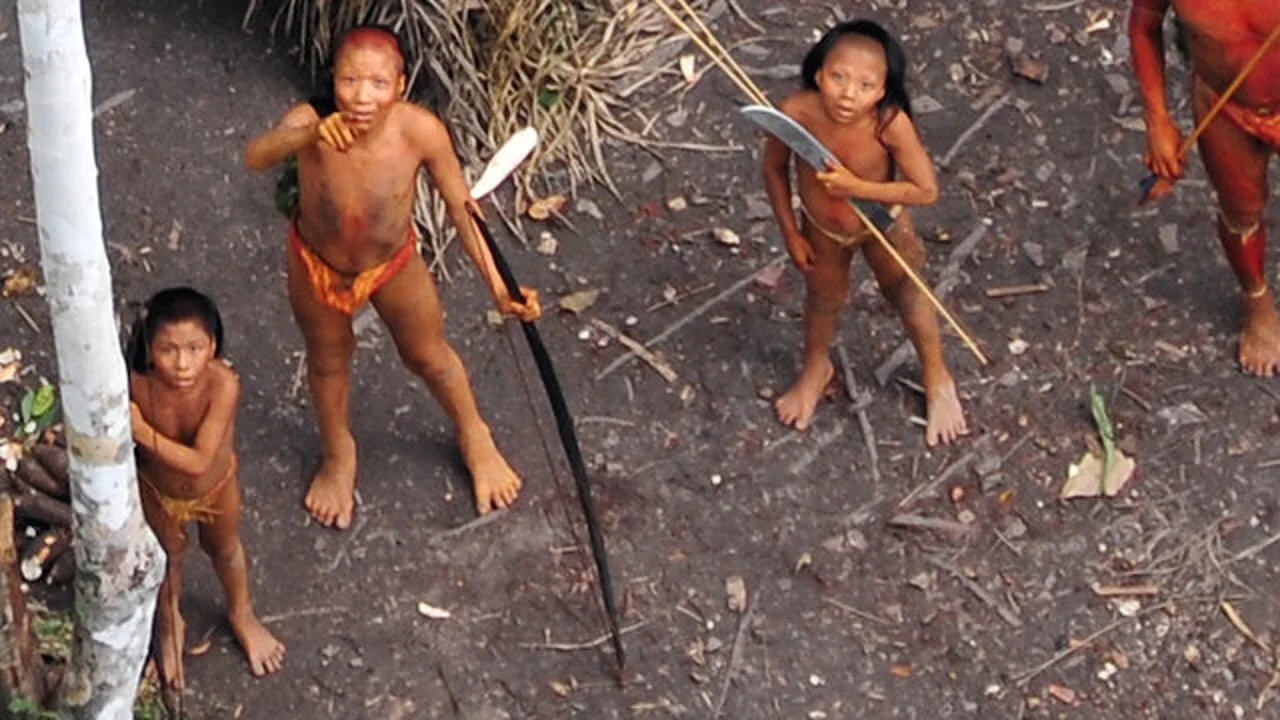 Uncontacted Amazon Tribe: First Ever Aerial Footage