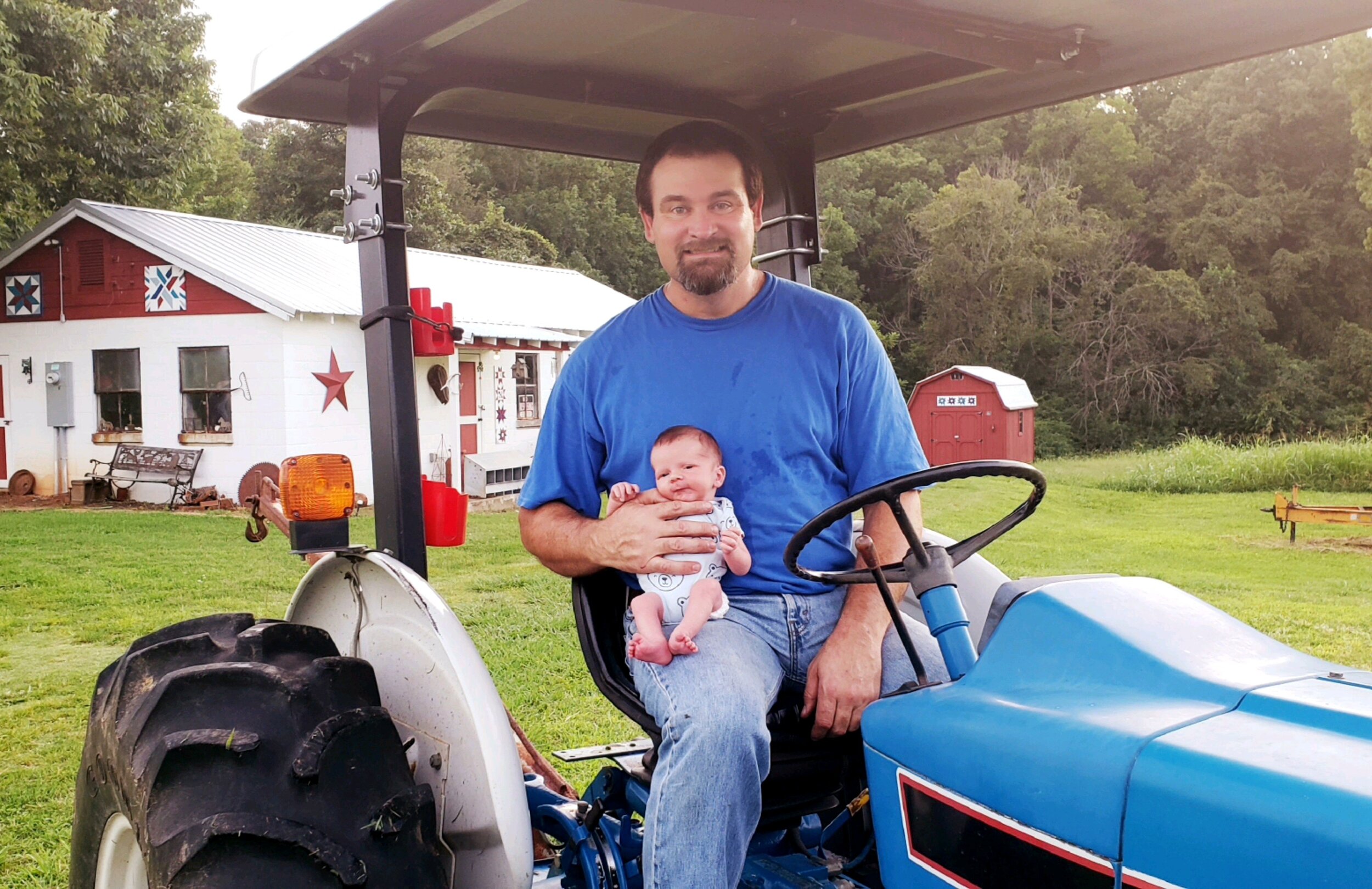 Richie and Max tractor.jpg