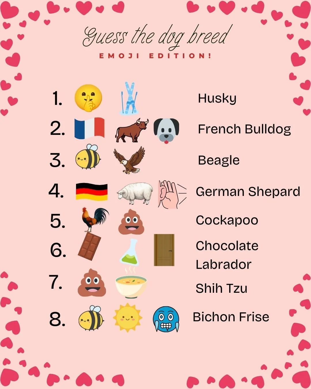 Answer time! 🐶✨ Did you guess it right?