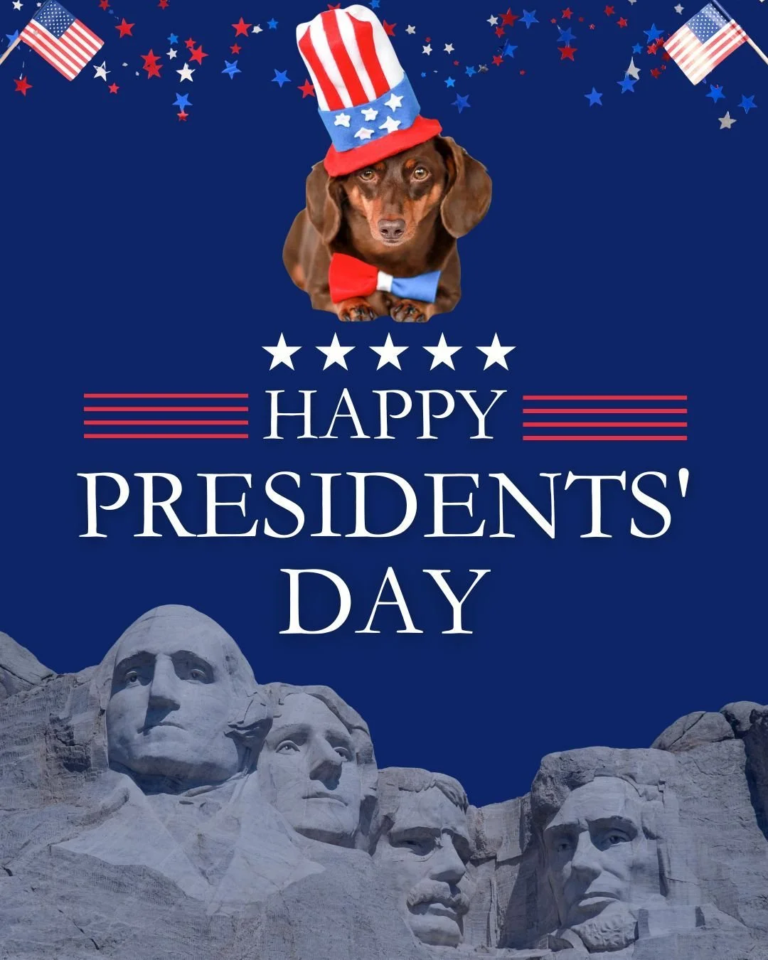 Happy Presidents Day from SFPC!❤️🤍💙🐾

Hope you and your four-legged leaders are enjoying a relaxing holiday today! 💙

#PresidentsDay #ClinicPets #StonebrookFamilyPetClinic #PetsInCharge