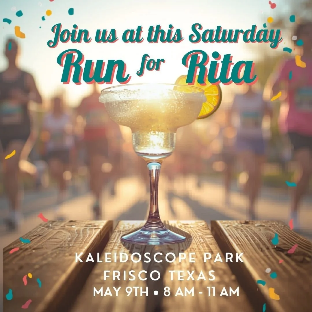 Join us this Saturday for the Run for Rita 5K! 🏃&zwj;♀️🍹 Whether you run or walk, stick around after for margaritas and good vibes.

Come see us at the finish line and be part of a great cause!