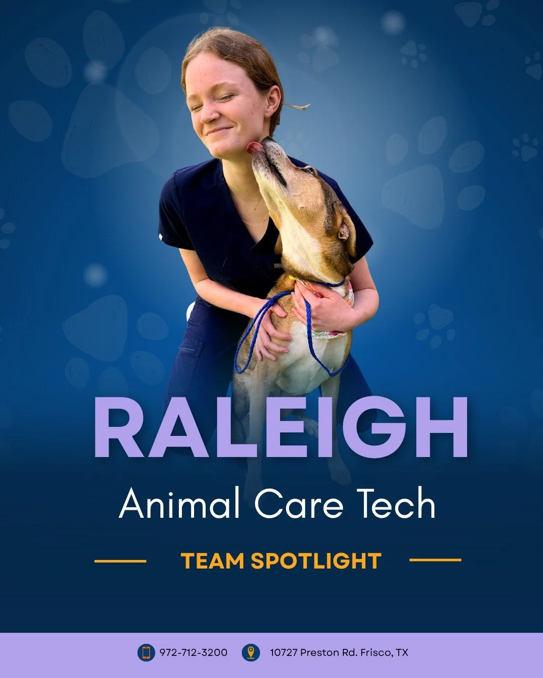 Kennel Week continues and today we are celebrating someone who keeps finding her way back to us - and honestly, we hope she never stops. Meet Raleigh! 🌟💙

Raleigh started her journey with us as a kennel tech and has grown into one of our incredible