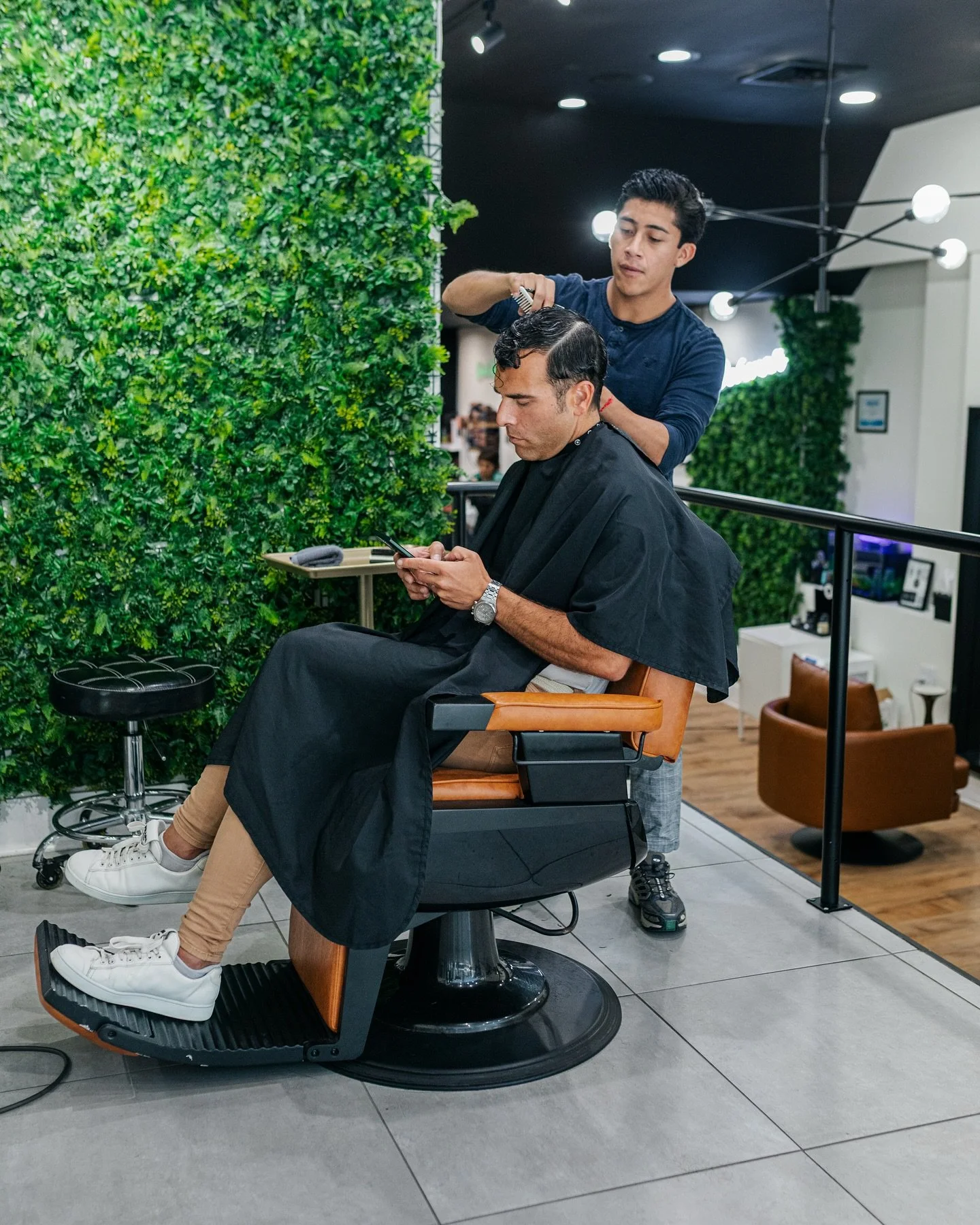 Come see Edgar Monday-Wednesdays 💈
Specializing in clean fades, precision scissor cuts and hot towel shaves. Every cut with Edgar will leave you looking sharp and confident every time. ✂️🔥
Would you try out this unique style? 

Link in bio to book 