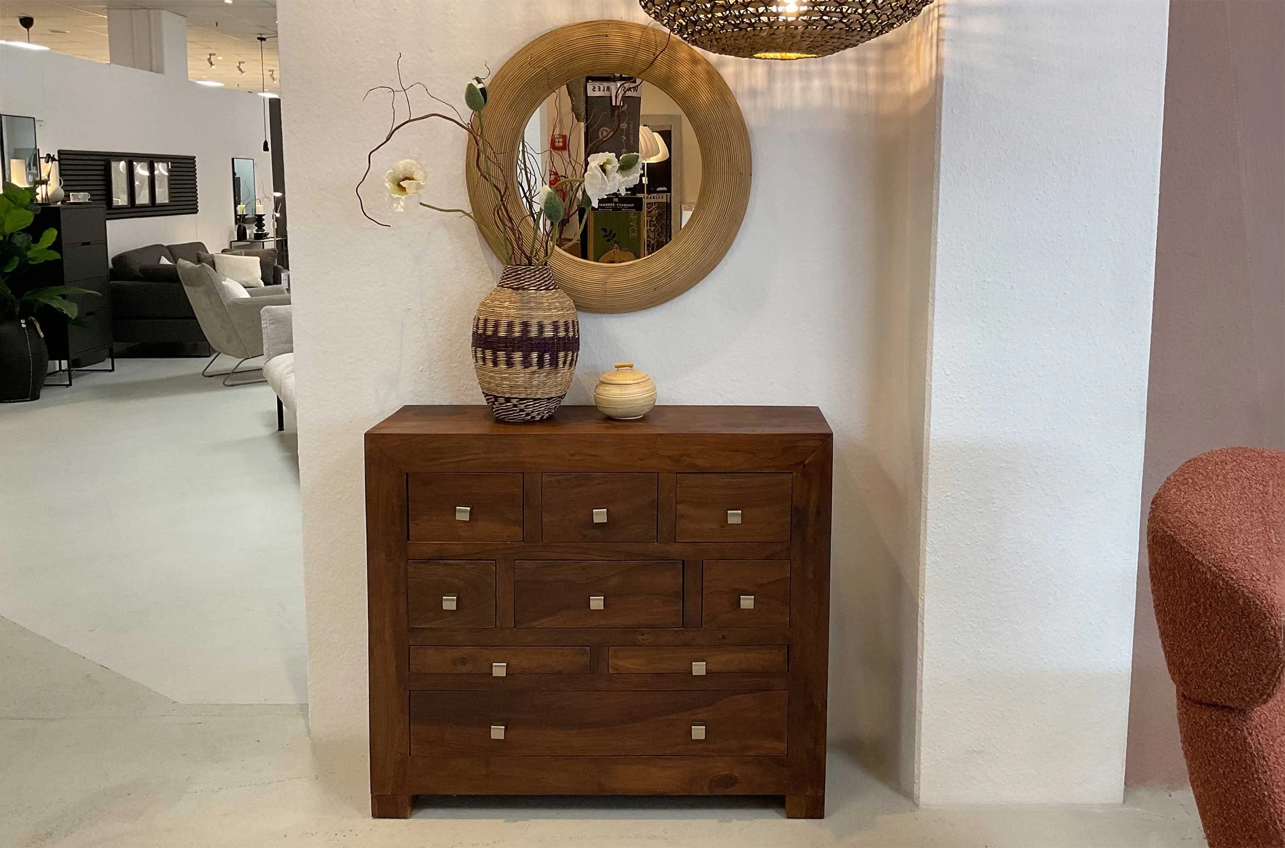 Kommode Akazienholz massiv - statt € 799,- jetzt € 549,-*