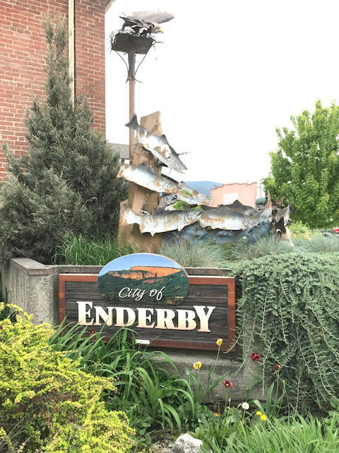 City of Enderby Sign
