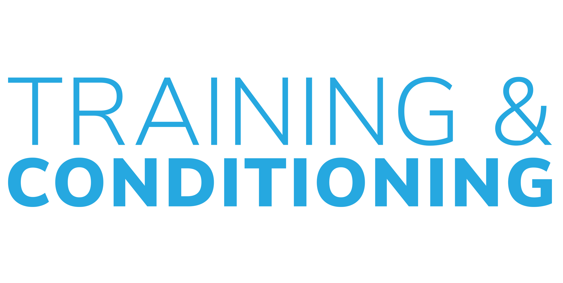 Training & Conditioning Logo