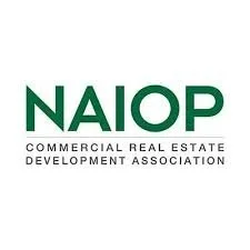 NAIOP logo with the full name 'Commercial Real Estate Development Association' underneath