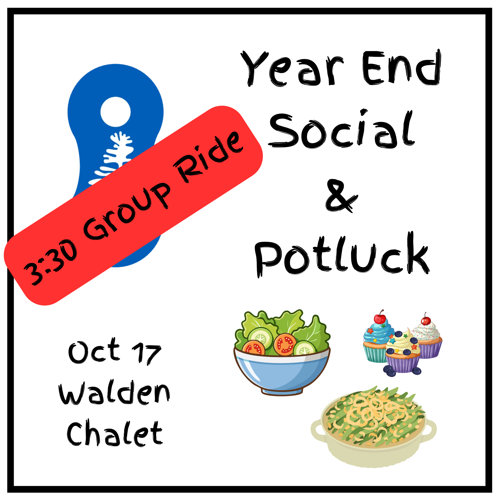 Group Ride, Year End Social &amp; Potluck 2026