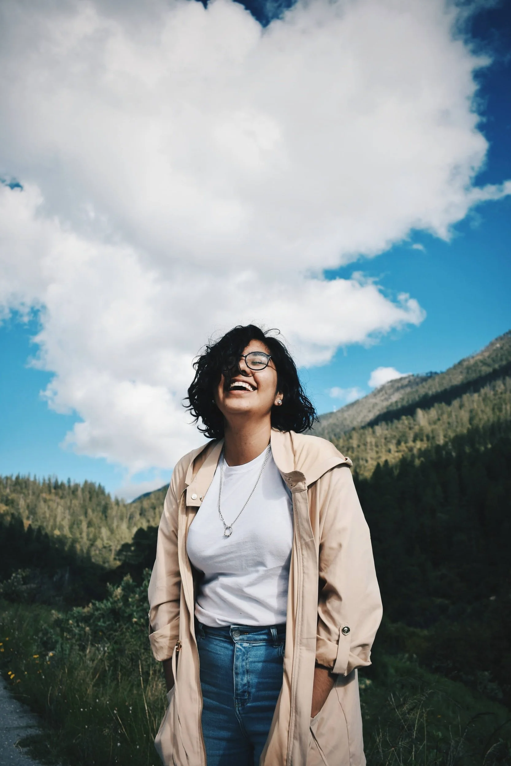 This young person represents someone who has gotten help with depression and anxiety disorder treatment. If you're feeling symptoms of anxiety, online therapy may help. Reach out for a free consultation.