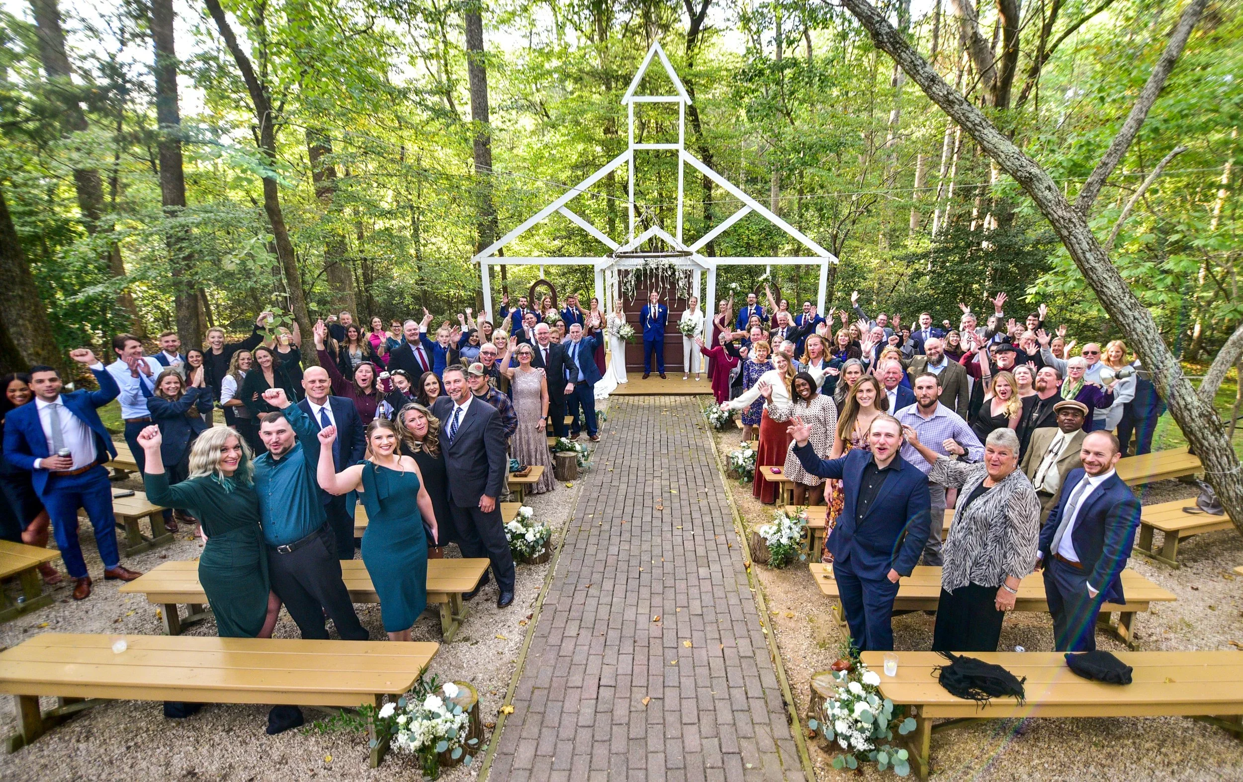 Cost of large wedding in Virginia