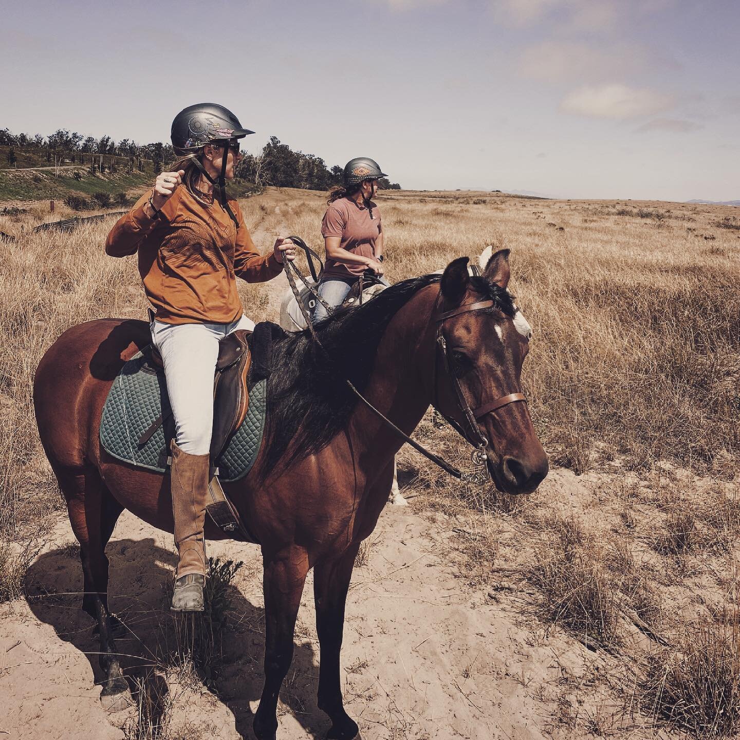 Views from the Trail with #trailboss @tracktrunner @elaniesmit #trailride #horsemanship #cowgirl #visitslo #slocal #horsebackriding #horsetrainer