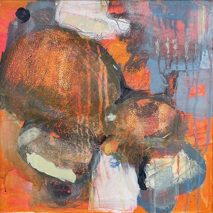 Wednesday The Sun Was Under, 12x12 Acrylic on Panel