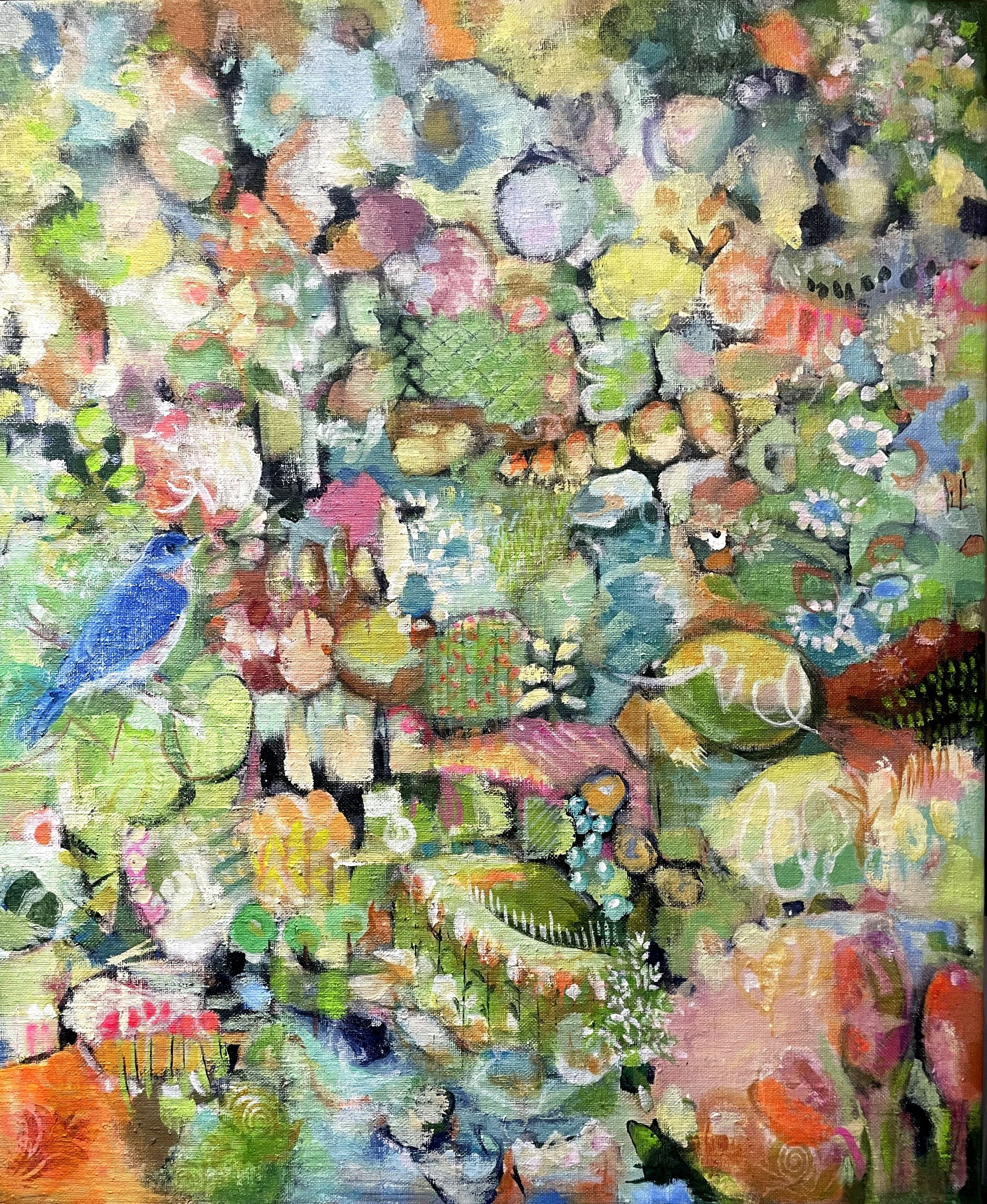 Serenity Song. acrylic on linen- Private Collection