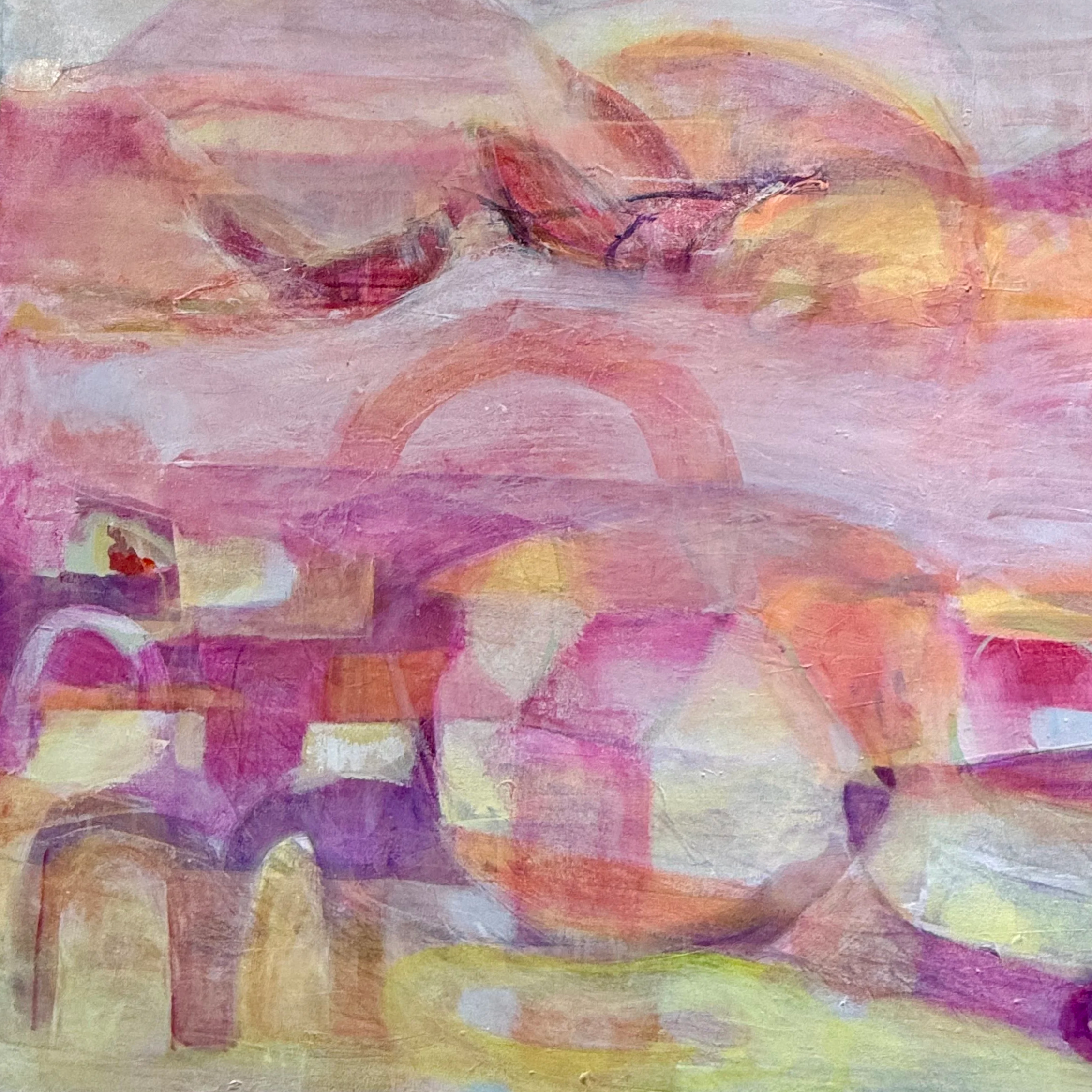 Saturday, Joy Took Flight, 2026, Acrylic on Canvas, 36x36