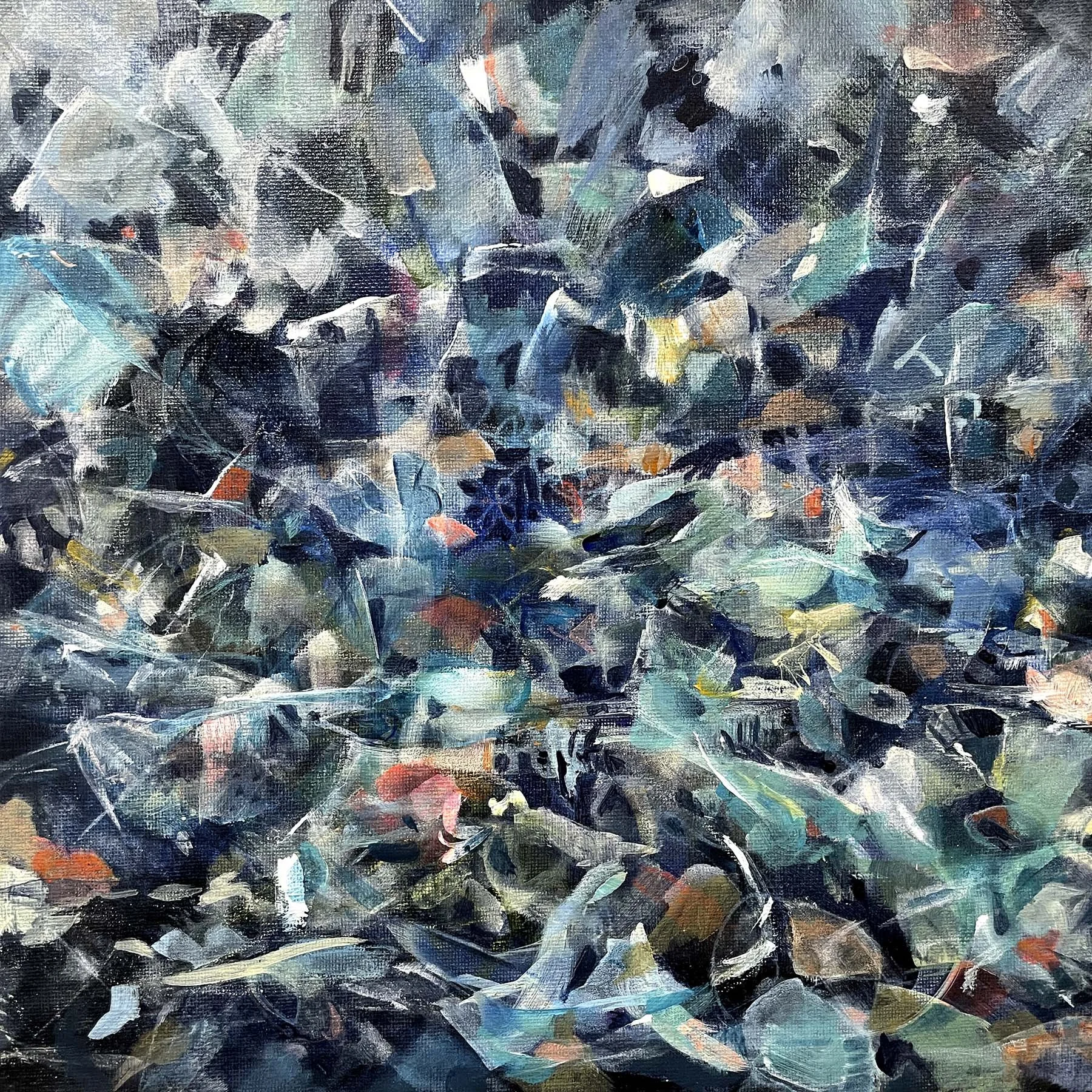 The Means Of Escape During Times Of Difficulties, acrylic on canvas, 12x12 - 
Private Collection