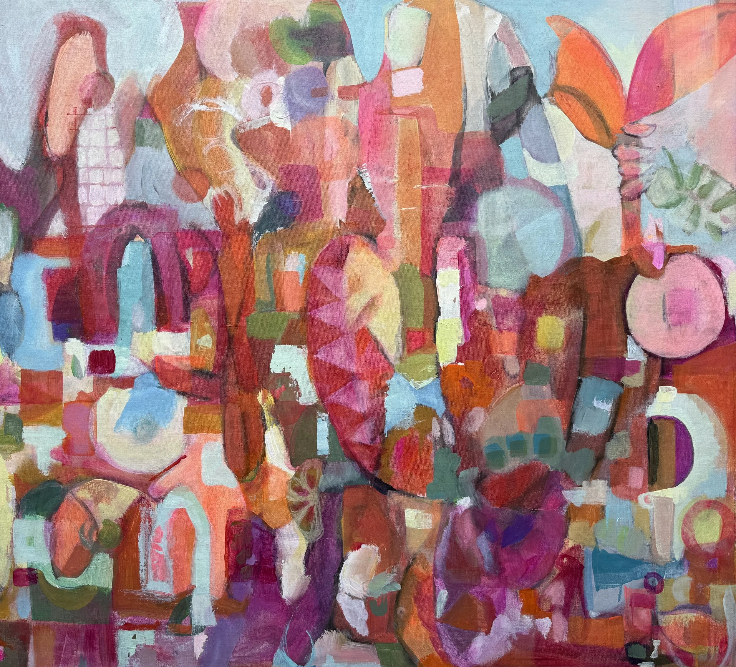 In The Garden of Possibilities, 2025,
Acrylic on canvas 30x40