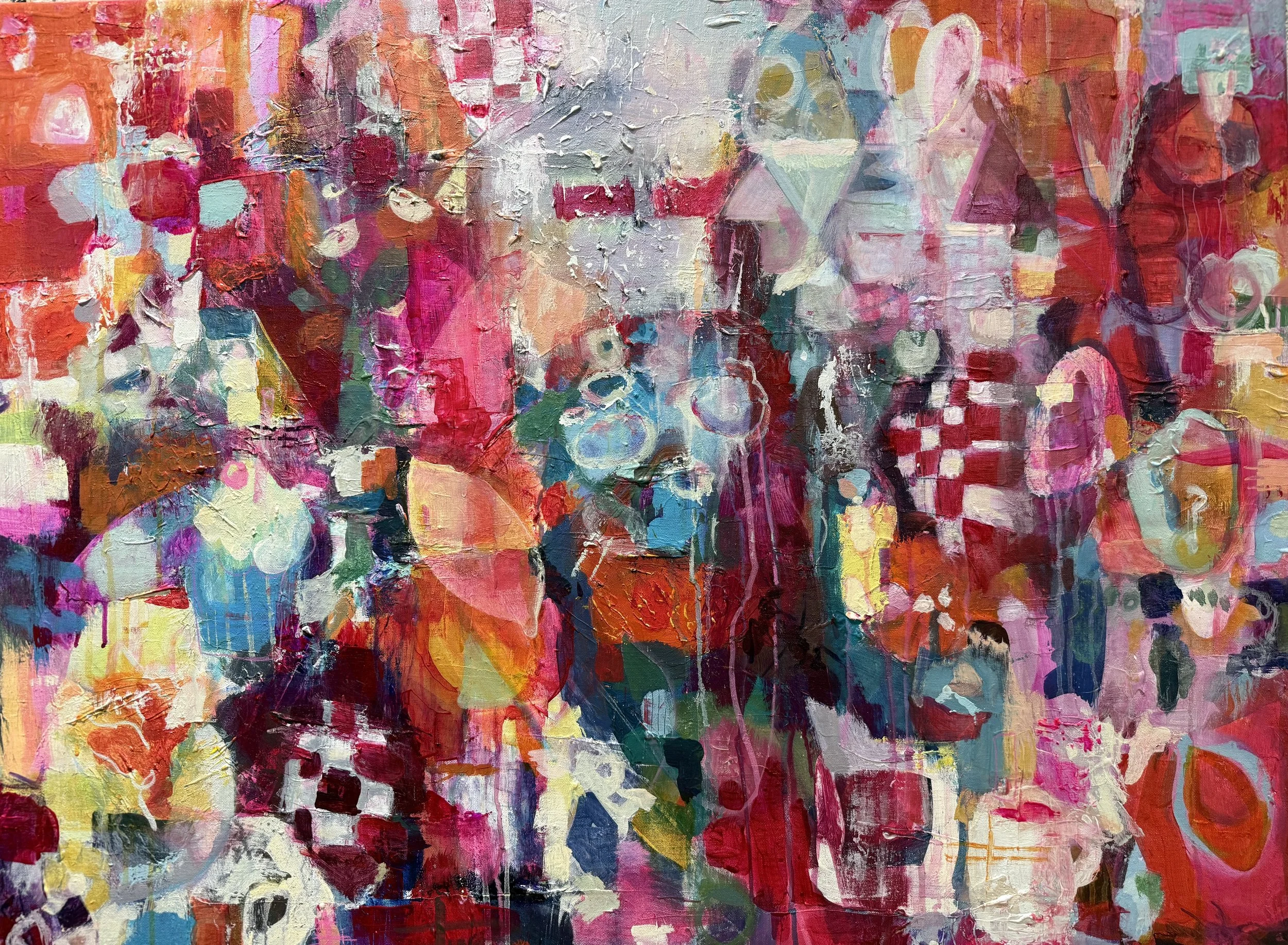 The Time Big Tim Came To The Picnic, 2025,
Acrylic on Canvas, 30x38