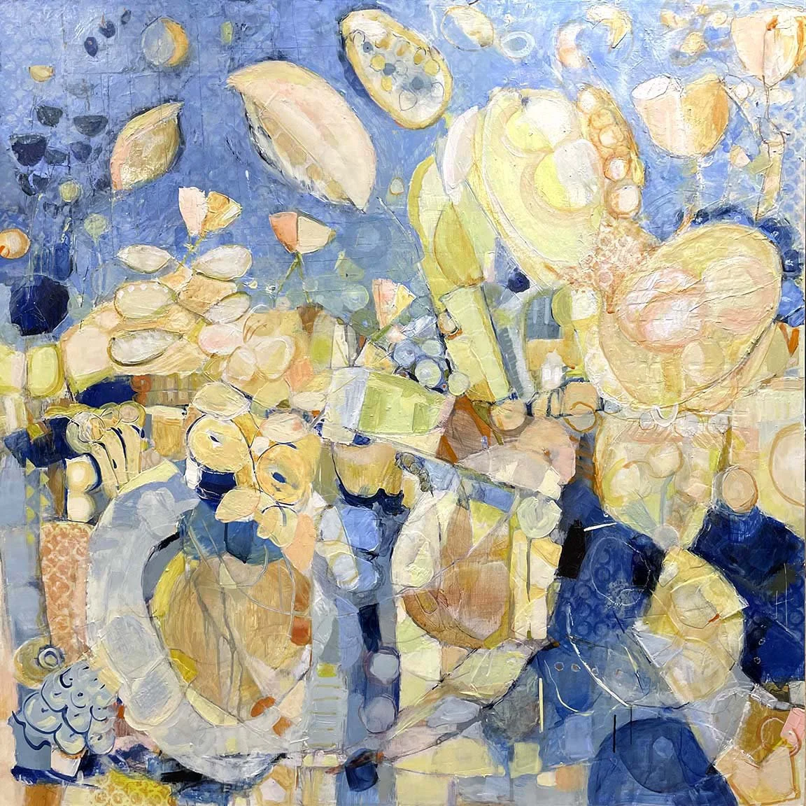 Good Good Day 
30x30 Acrylic on Panel
- Private Collection