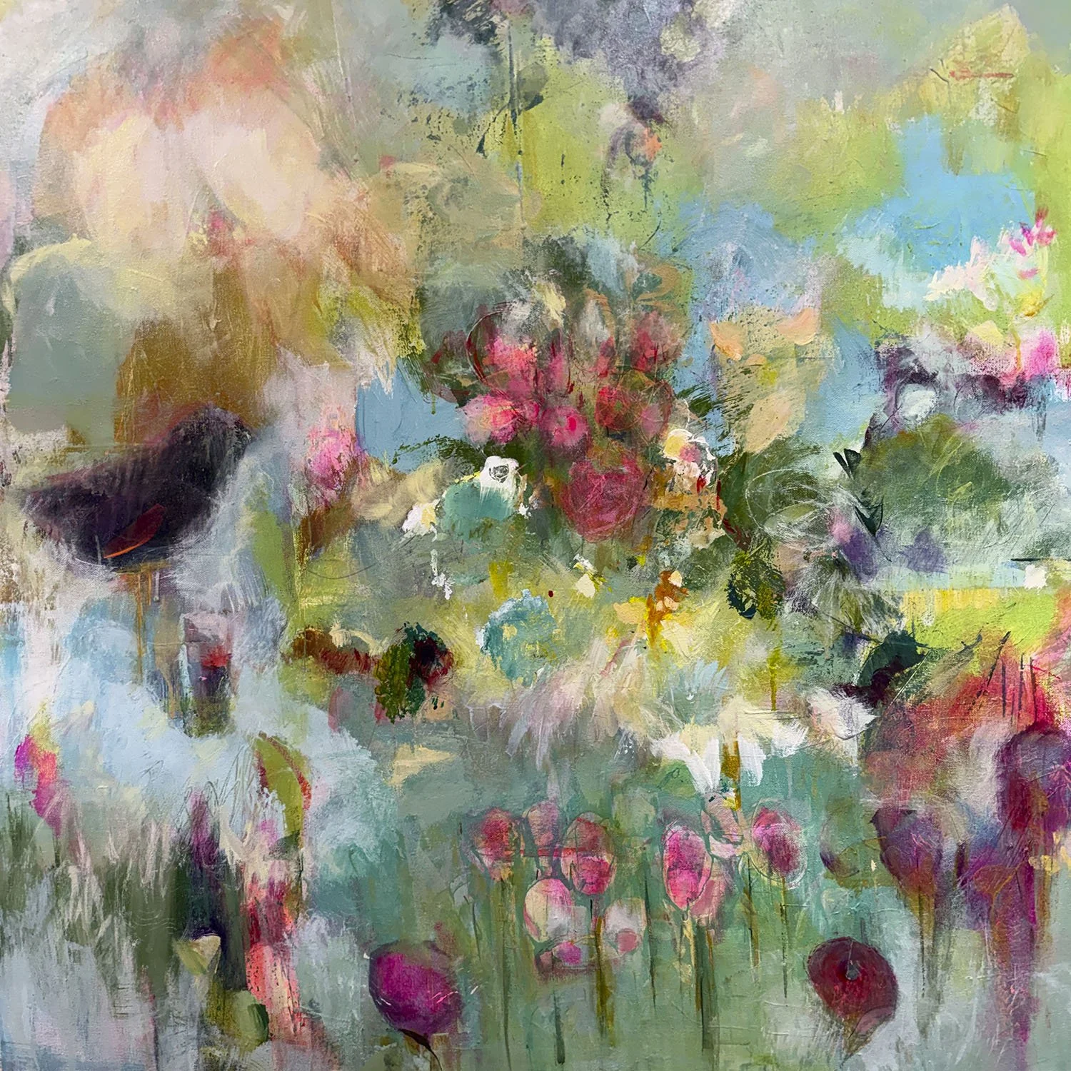 Sundays On Madison Avenue, 2026, Acrylic on Canvas, 36x36