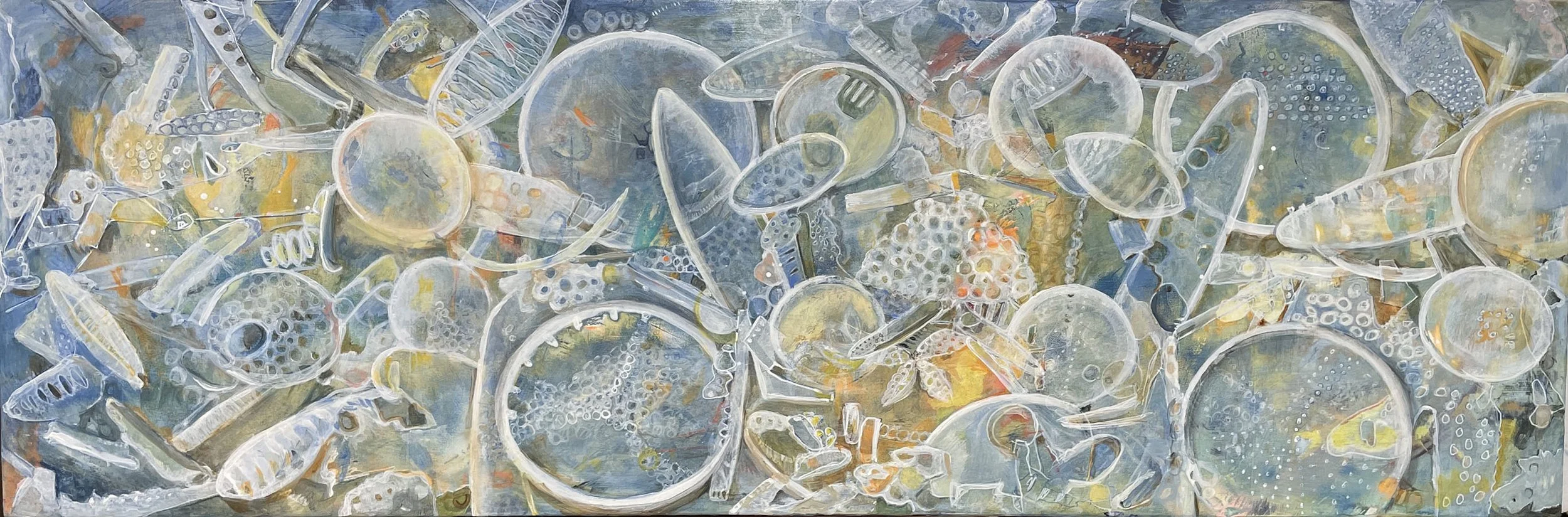 Sometimes On The Surface We Don't See The Treasures Below - 10x20 private collection