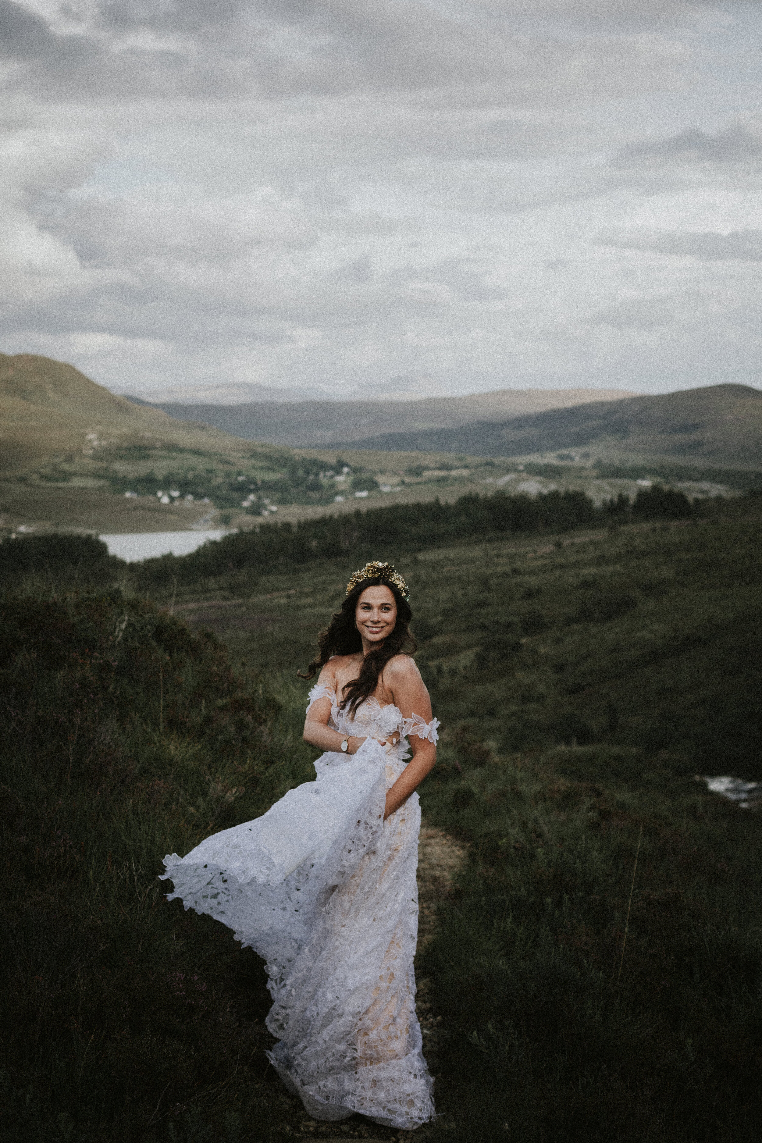 Cleo, Mirka Bridal dress editorial, Isle of Skye mountain elopement-49.jpg