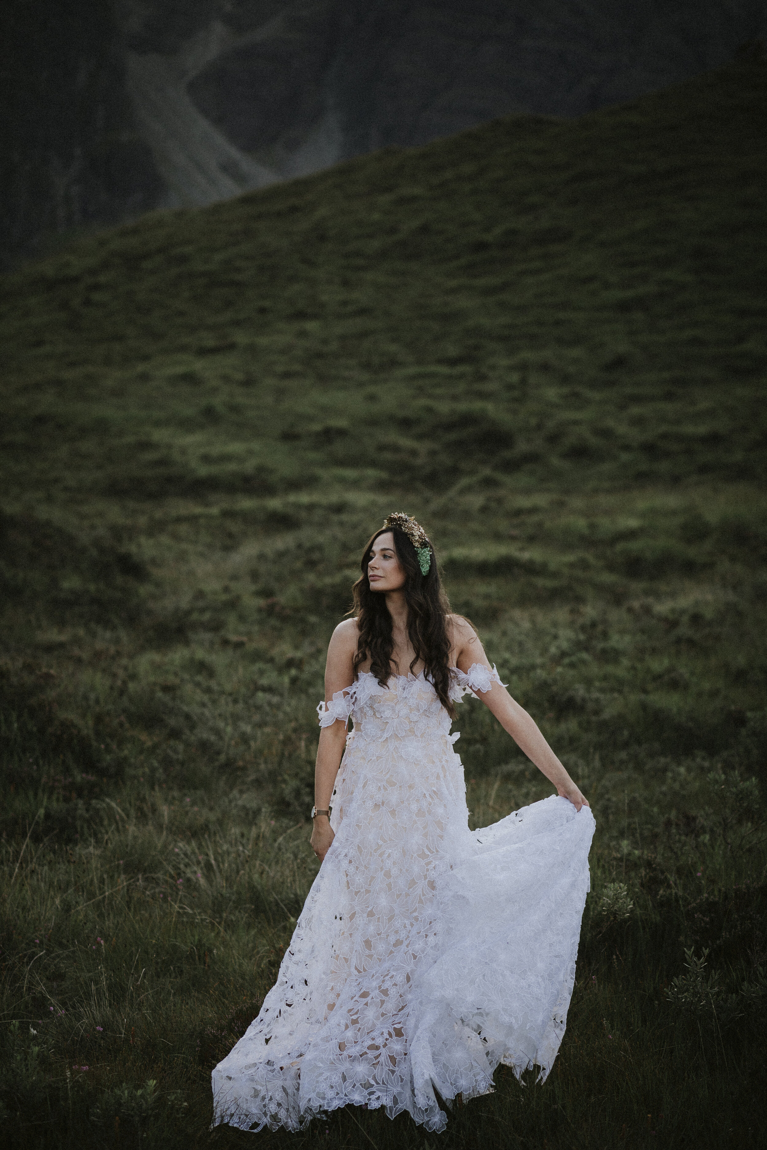Cleo, Mirka Bridal dress editorial, Isle of Skye mountain elopement-64.jpg