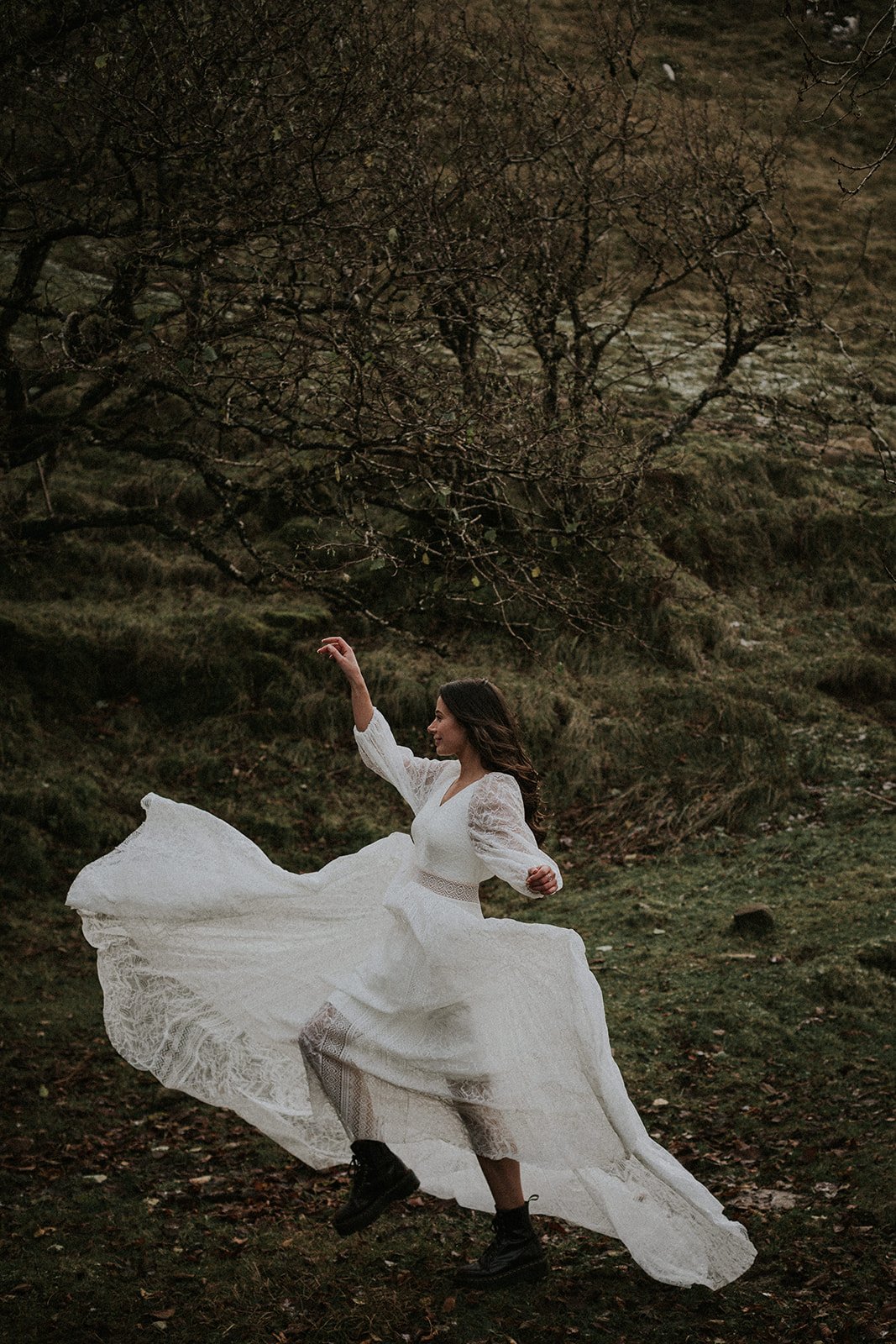 Tara | Tartan Wedding Dresses | Joyce Young London Glasgow