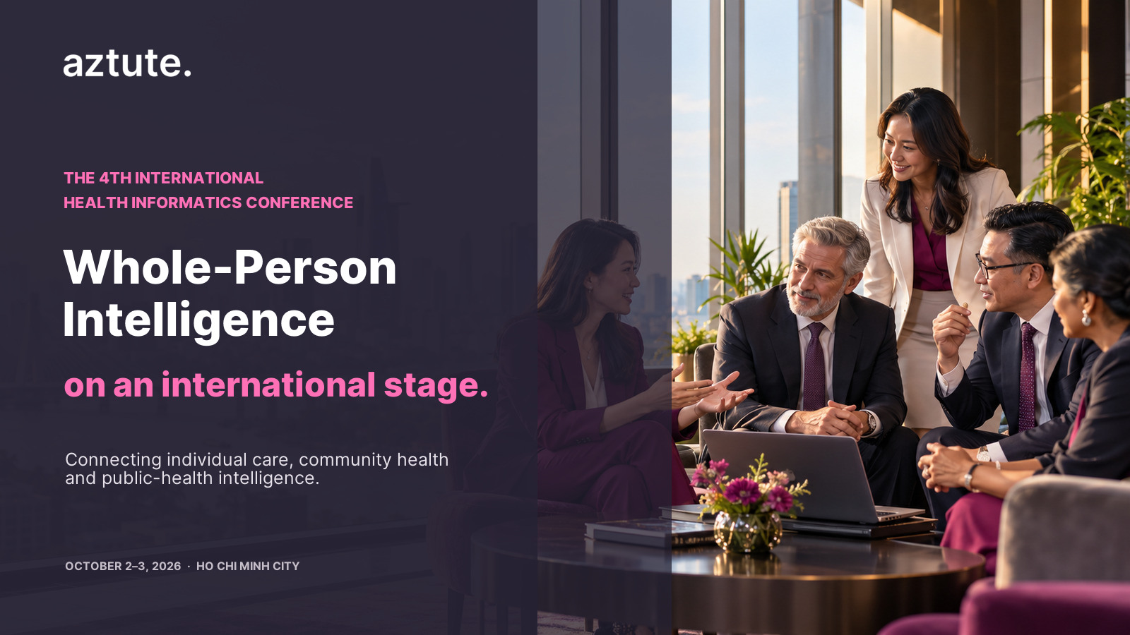 Aztute Brings Whole-Person Intelligence to the 4th International Health Informatics Conference