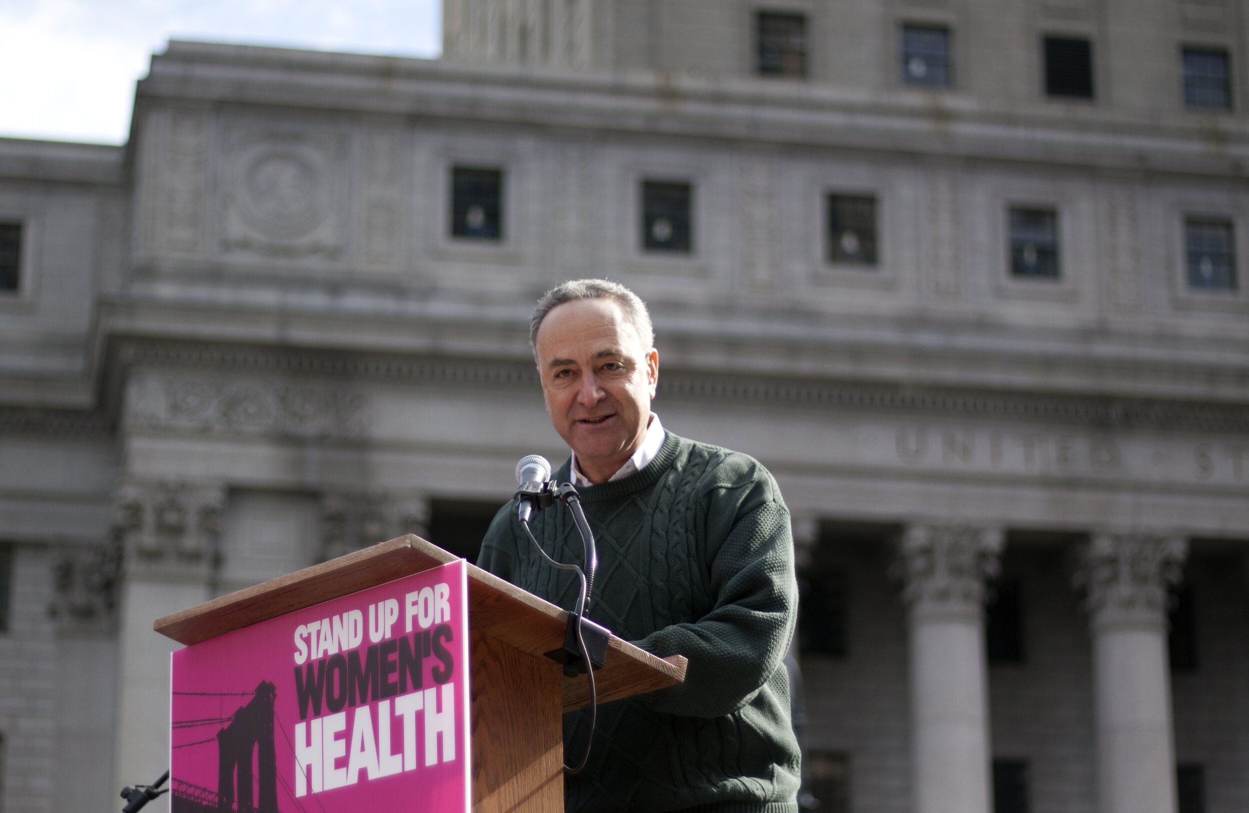 Rally for Reproductive Rights - Senator Chuck Schumer