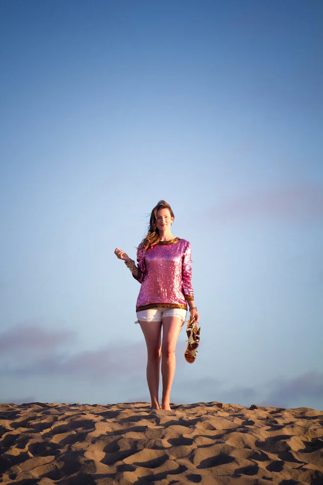Sequins on the Beach