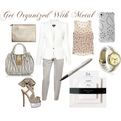 Wear Your Metal Resolution: Get Organized